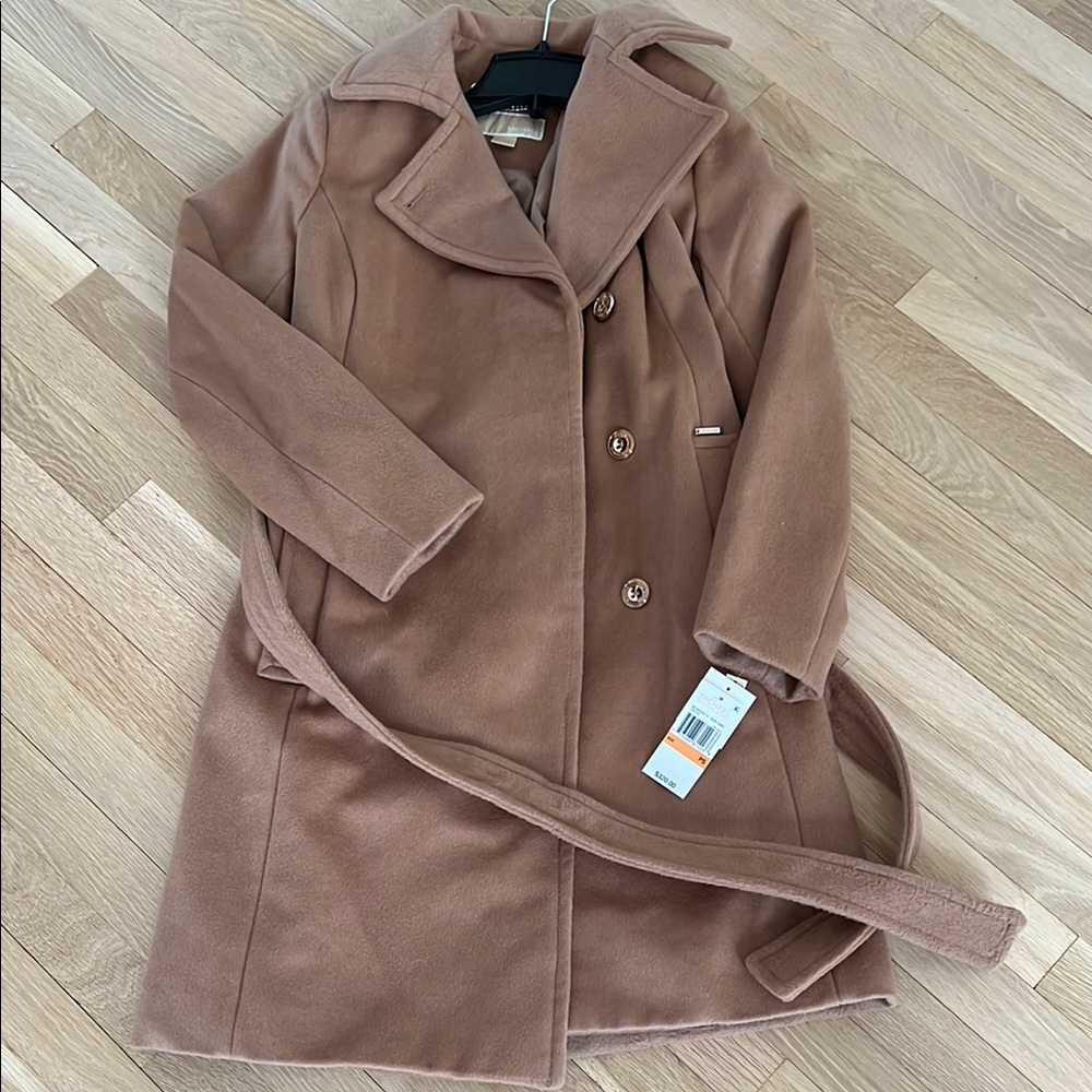 Tan Peacoat